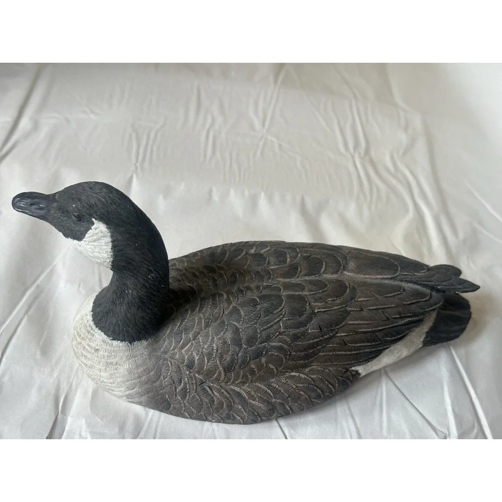 Vintage Boyds Collection Joe Weaver Wooden Duck Decoy Carving Signed Hand Carved